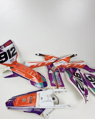 KTM 85 SX 2018 2024 KIT PLASTICHE GRAFICHE