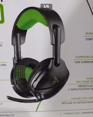 CUFFIE DA GAMING TURTLE BEACH STEALTH 300 