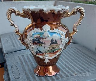 Vaso ad anfora vintage decorato