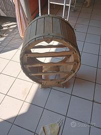 Porta bottoglie in legno