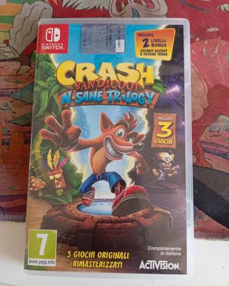 Crash bandicoot insane Trilogy  Nintendo Switch 