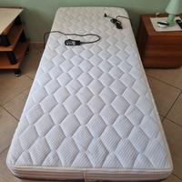 LETTO MOTORIZZATO e MATERASSO memory 80x190