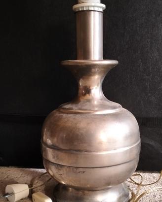 Lampada in peltro 