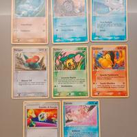 8 carte POKEMON serie Ex Forze Segrete 2006