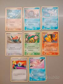 8 carte POKEMON serie Ex Forze Segrete 2006