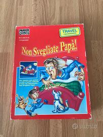Gioco da viaggio "Non svegliate papà"