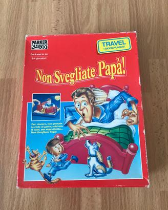 Gioco da viaggio "Non svegliate papà"