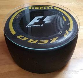 Tavolino pneumatico F1 pirelli originale