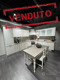 CUCINA COMPLETA ANGOLARE STILE CLASSICO MODERNO