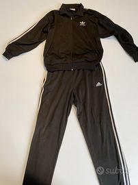 Tuta Adidas Originale Nera - Giacca e Pantalone L