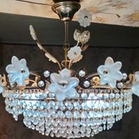 lampadario di cristallo 