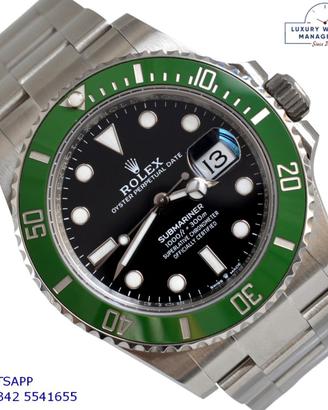 ROLEX Submariner 126610LV Date Starbucks Full Set