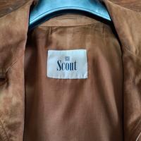 giacca blazer scamosciata 