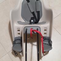 Seggiolino per bicicletta Decathlon, regolabile.

