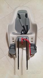 Seggiolino per bicicletta Decathlon, regolabile.

