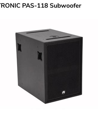 Coppia Subwoofer  caricati a tromba 18”pollici