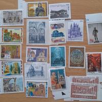 Francobolli Italia anni '80/'90