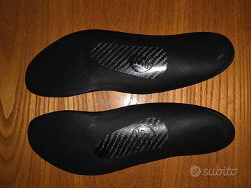 SOLESTAR - Solette 42 in CARBONIO per scarpe bici