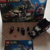 macchine lego + caserma vigili del fuoco