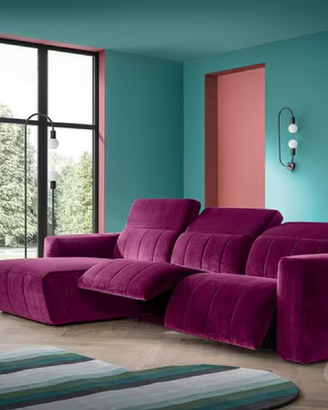 Divano Kensington,H.75cm x L.308cm x P.175cm,Felis