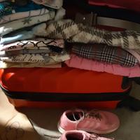 Lotto abbigliamento e scarpe bambina 5/6 anni