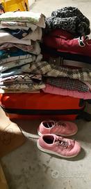 Lotto abbigliamento e scarpe bambina 5/6 anni