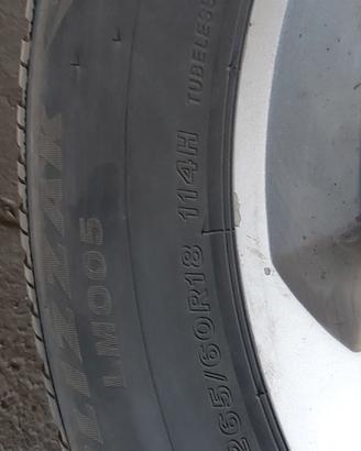 tutto come nuovo le gomme usate pochissimo