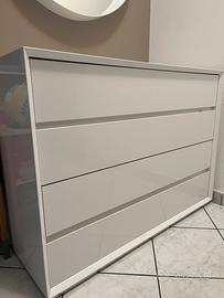 Comò/cassettiera bianco