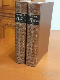 Tutte le poesie" di Giovanni Pascoli divisa in due
