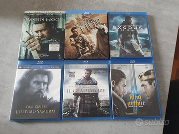 Blu-ray DVD film storici azione