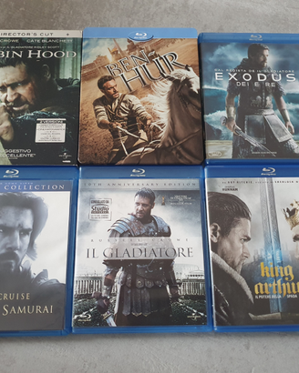 Blu-ray DVD film storici azione