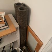 Rotolo di gomma sughero isolante per pavimenti