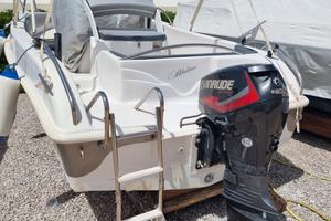 Barca open Bluline motore evinrude e-tec 40