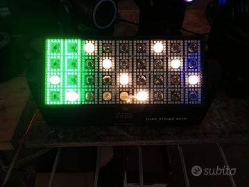 STROBO RGB PIXEL + TILT + COB 200W