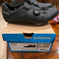 Scarpe bici da corsa Shimano rc3 misura 39