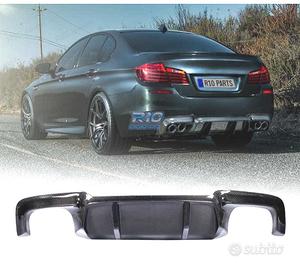 DIFFUSORE BMW F10 F11 LOOK M PERFORMANCE CARBONIO