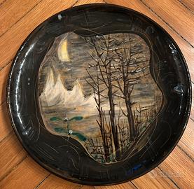 Piatto ceramica Torido Mazzotti Albisola