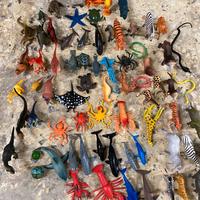 Set di 80+ Animali in Plastica