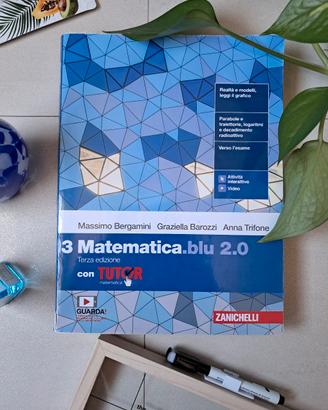 Libro matematica 3°anno|Matematica.blu 2.0 