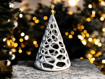 Albero di Natale Minimalista 3D - Personalizzabile