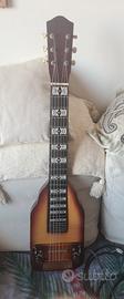 Chitarra hawaiana lap steel vintage