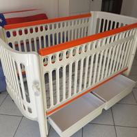 Lettino solido e durevole nel tempo