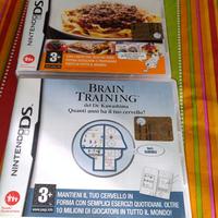 Nintendo DS la guida in cucina, brain training 