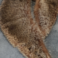 Collo di pelliccia vera marmotta