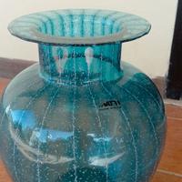 Vaso Vintage "Ratti Creazioni Artistiche" in Vetro