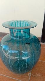 Vaso Vintage "Ratti Creazioni Artistiche" in Vetro