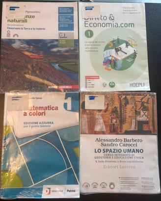 Libri 1 anno scienze umane  Piove di Sacco