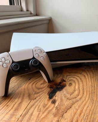 Ps5 edizione disco con un controller