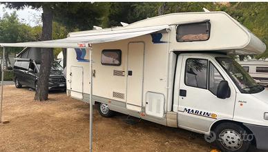 Camper mansardato 6 posti