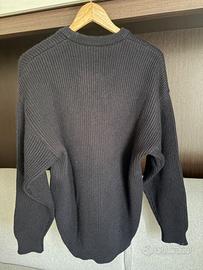 Maglione pura lana idrorepellente